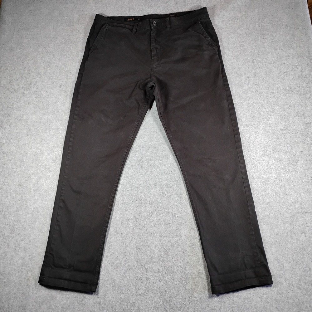 Roark‎ Porter Standard Slim Fit Black Stretch Twill Pants Mens 36 RP260